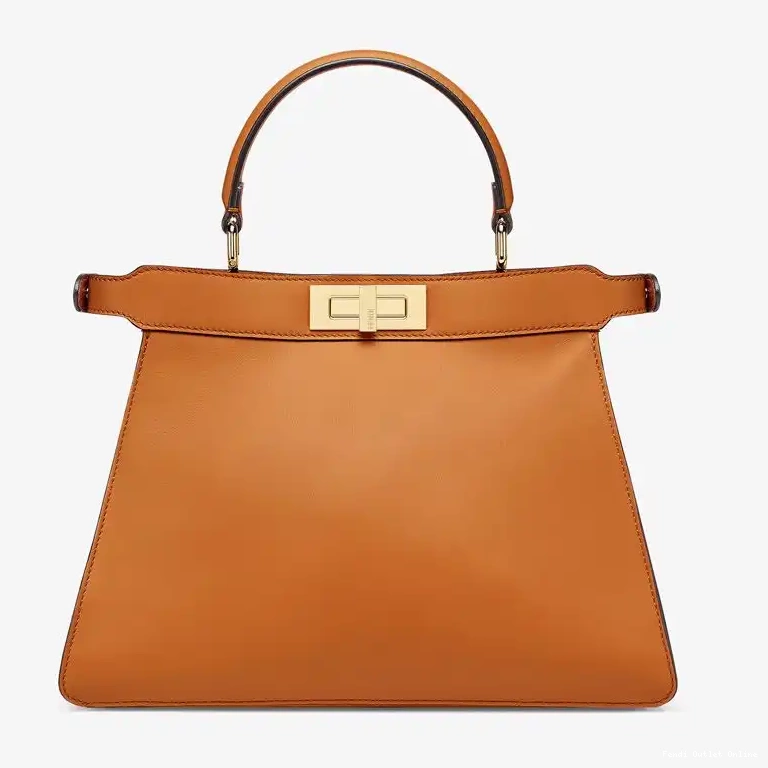 Cheap Bag ISeeU Nappa Medium In Brown Peekaboo Laether Fendi 0419